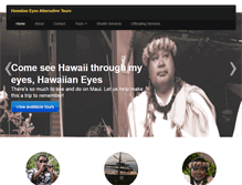 Tablet Screenshot of hawaiian-eyes.com